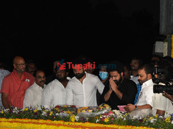 Jrntr And Klayanram At Ntr Ghat